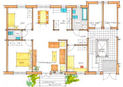 4-rumslägenhet, 89,2 m²