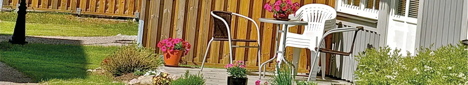 Örtagården Är Ett Centralt Och Lummigt Stadskvarter